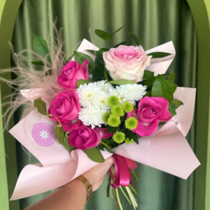 Buchet Floral Elegant – Pink Blush